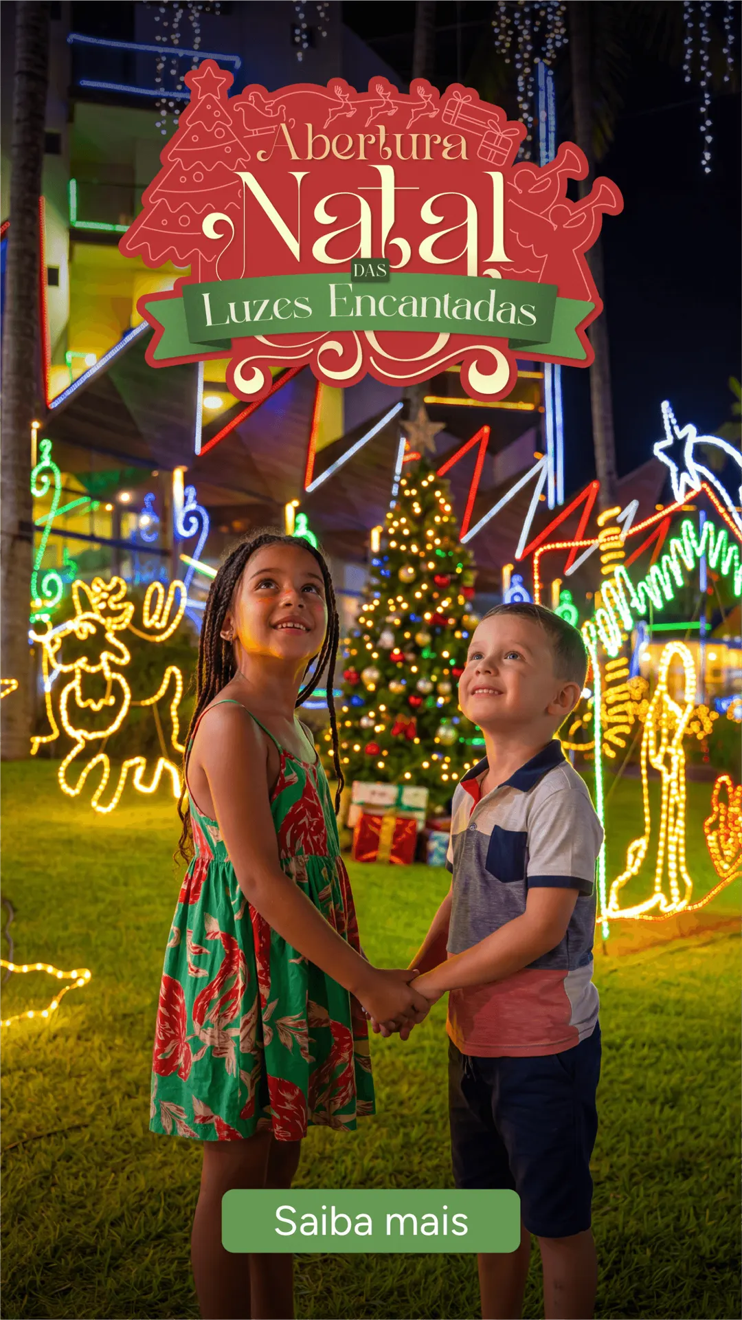 Abertura do Natal das Luzes Encantadas 2026