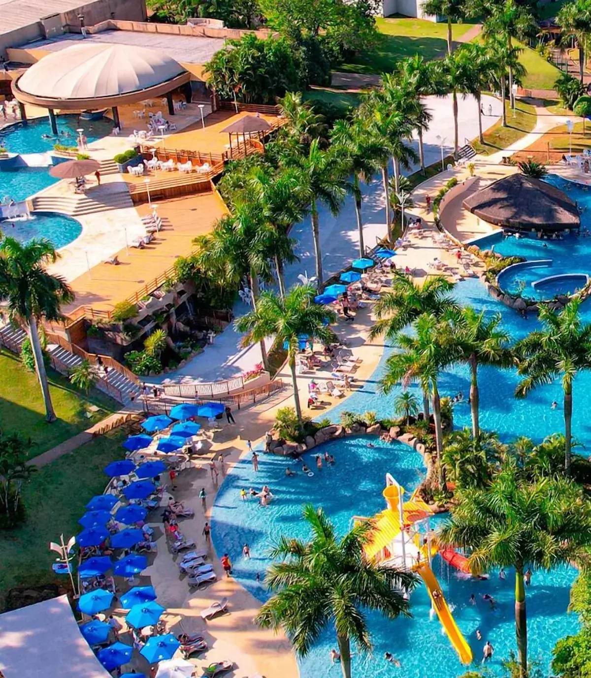Vista do Mabu Thermas Grand Resort