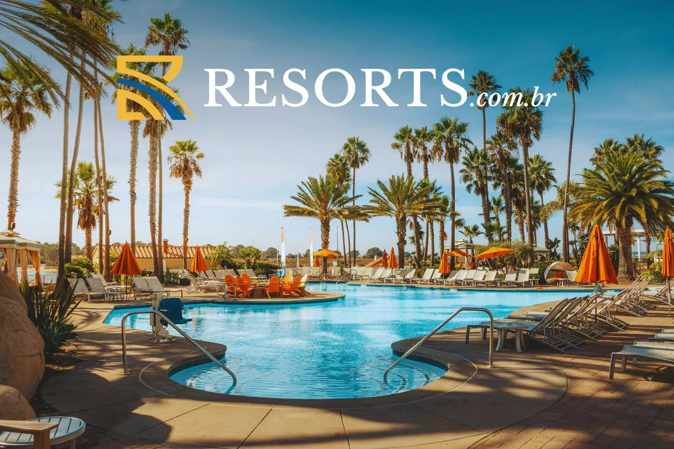Imagem de Resort com logo Resorts.com.br