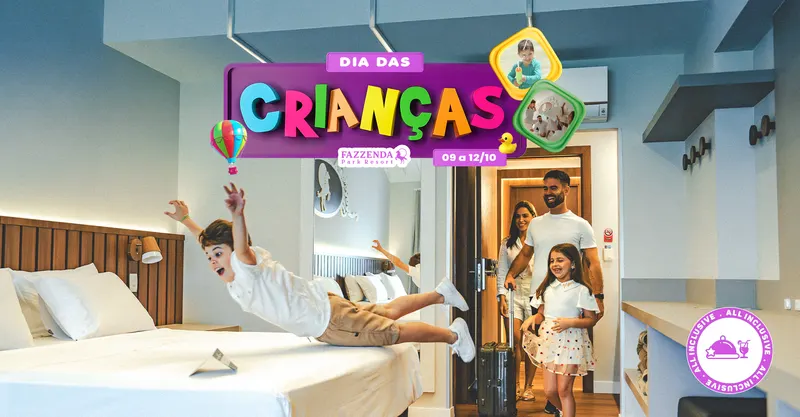 Dia das Crianças é no Fazzenda