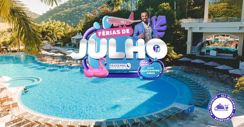 Férias de Julho no Fazzenda