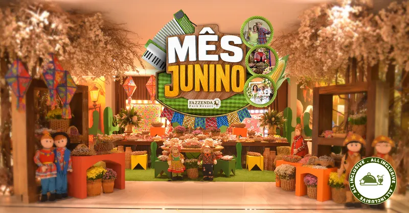Mês Junino no Fazzenda