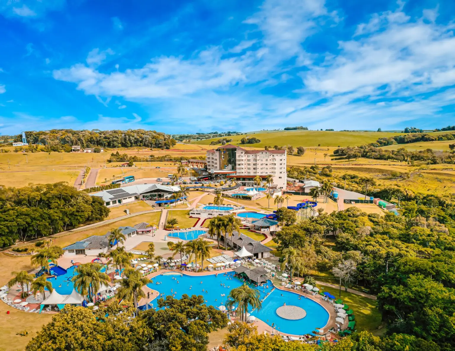 Vista do Machadinho Thermas Resort SPA