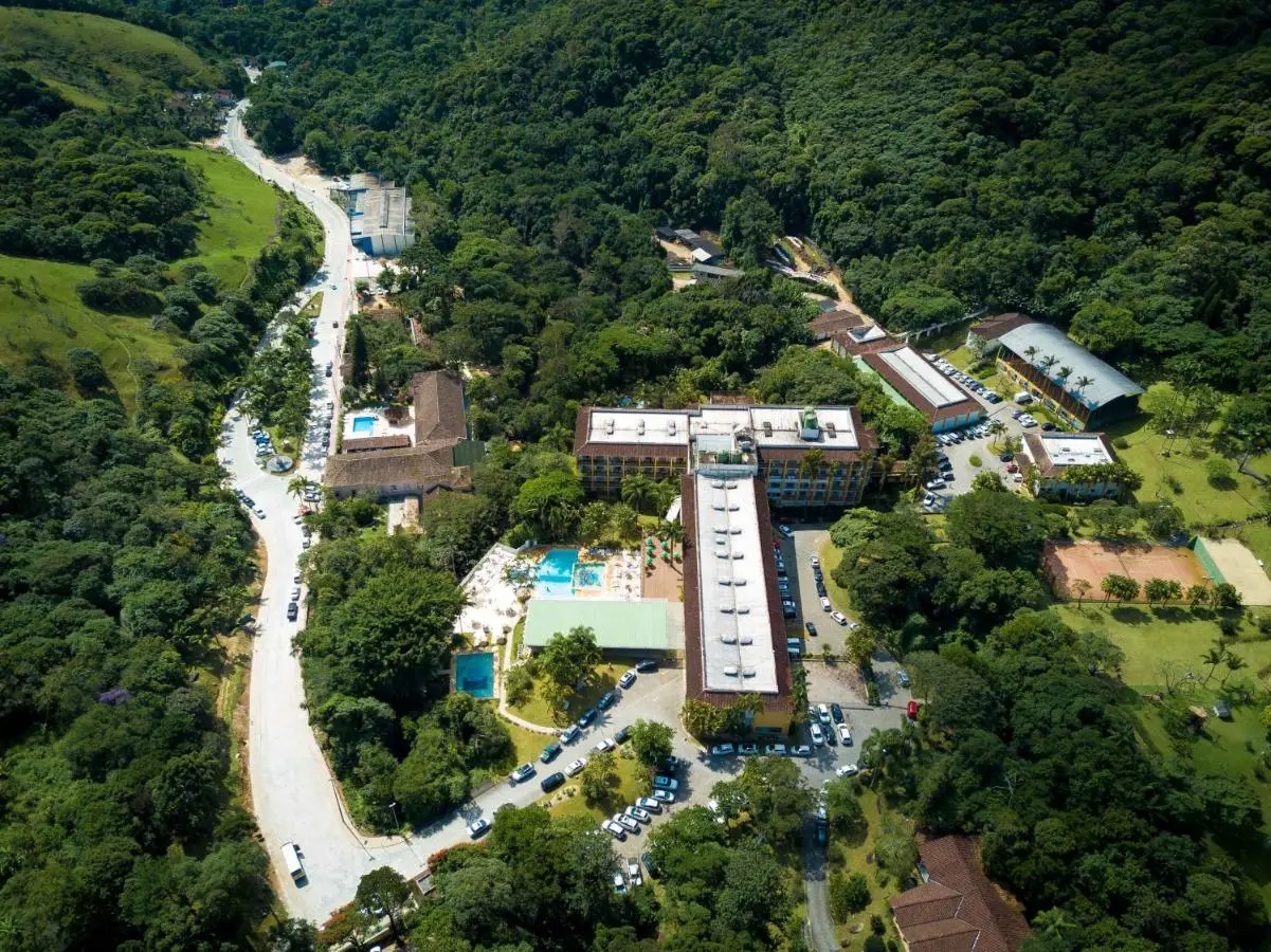 Vista aérea do Plaza Caldas da Imperatriz Resort & Spa